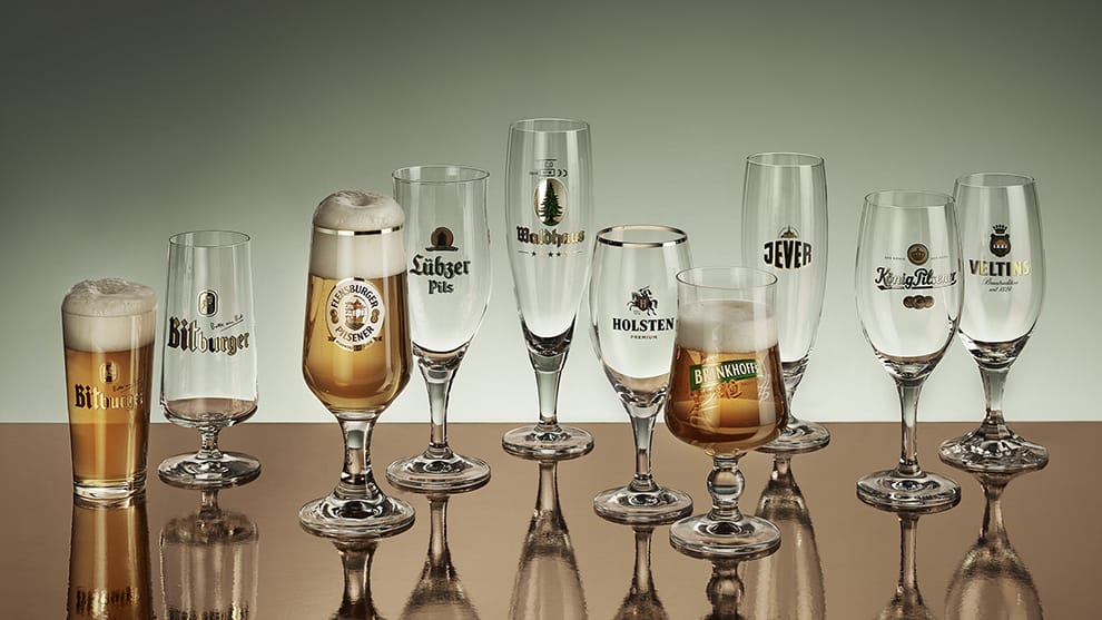 Vintage Holsten Beer Glasses Set of 12. - household items - by
